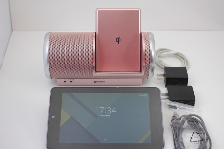 ABS-215☆ANABAS☆2022年製☆充電式Bluetooth SP Qi充電 防塵・防水