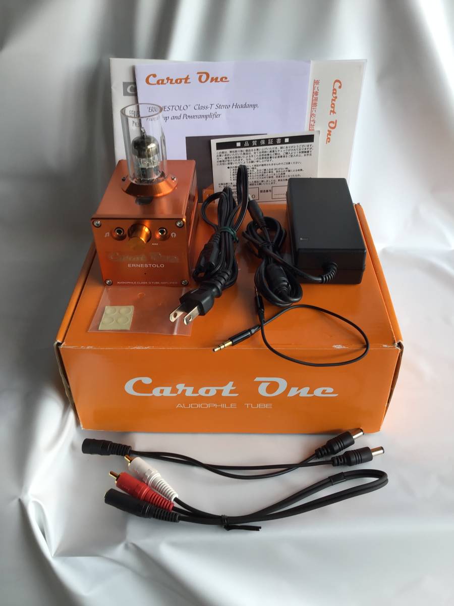 動作品】Carot One キャロットワン 真空管ハイブリッド・プリメイン