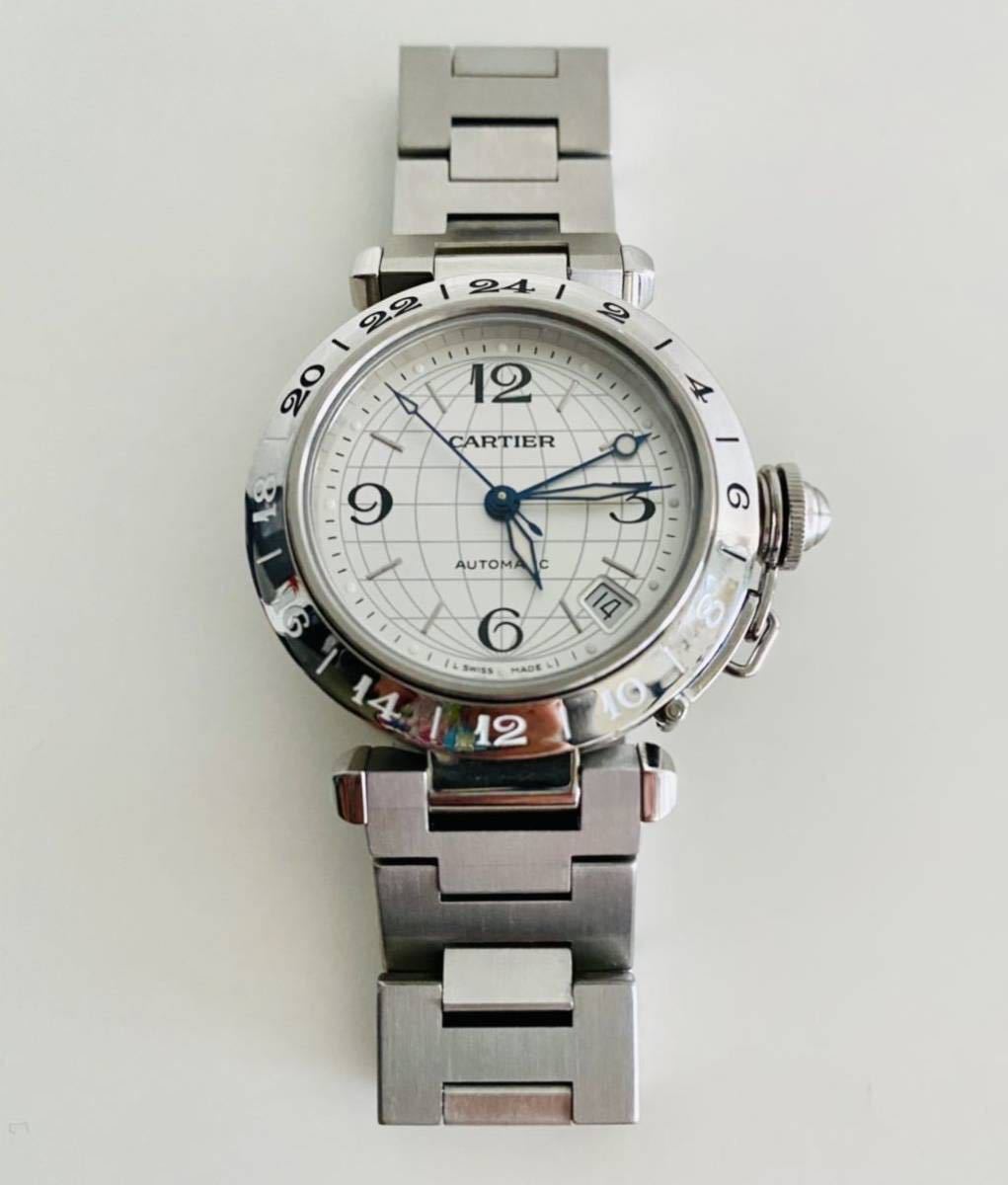 美品　送料無料　Cartier カルティエ　パシャ　ウォッチ　腕時計　メンズ　カルティエ腕時計 時計ケース_画像2