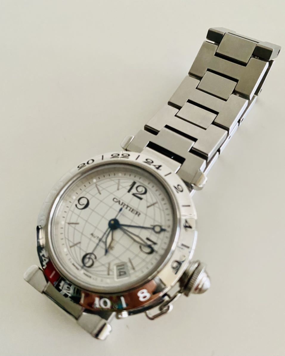 美品　送料無料　Cartier カルティエ　パシャ　ウォッチ　腕時計　メンズ　カルティエ腕時計 時計ケース_画像4