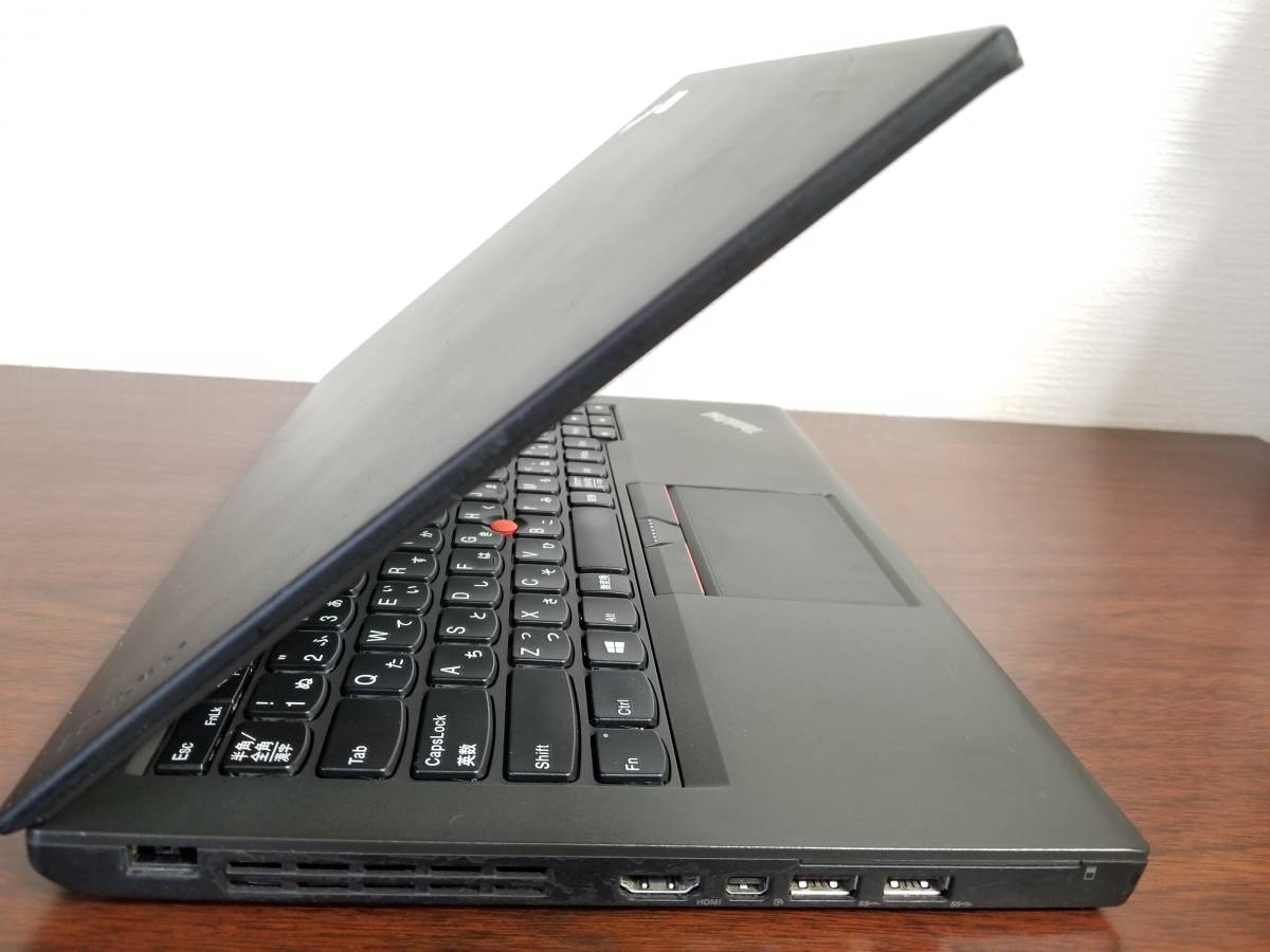 398　良品 Lenovo ThinkPad X260 Core i5-2.4GHz (6300U) RAM8GB 超高速 SSD128GB/12.5インチ (1366x768) Win10 PC ノートパソコン laptop_画像8