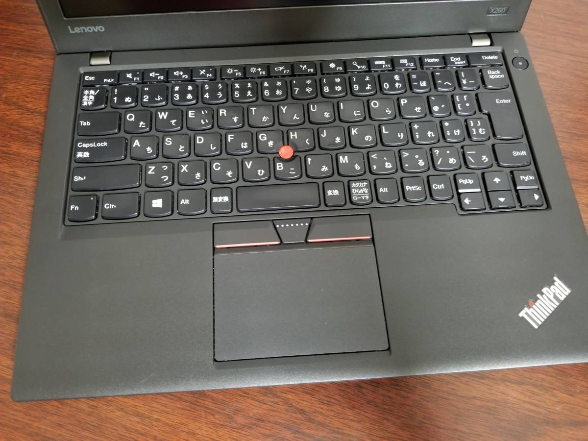 415 良品 Lenovo ThinkPad X260 Core i5-2.4GHz (6300U) RAM8GB 超高速 SSD128GB/12.5インチ (1366x768) Win10 PC ノートパソコン laptop_画像7