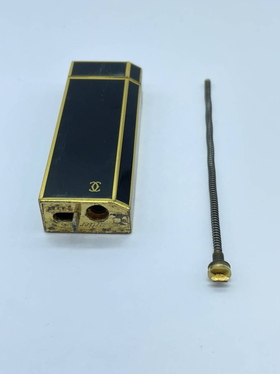 現状品 カルティエ フランス製 ロゴ入りローラーガスライター 五角形