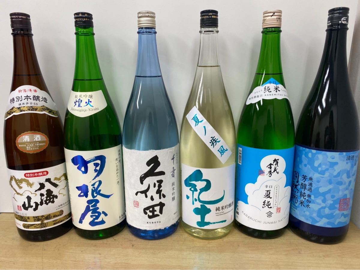 超可爱の飲料/酒日本酒6本セット】一升瓶 testindo.co.id