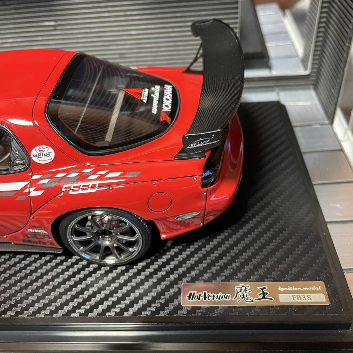 イグニッションモデル マツダ RX7 FD3S FEED 魔王Red 1/18 umbandung.ac.id
