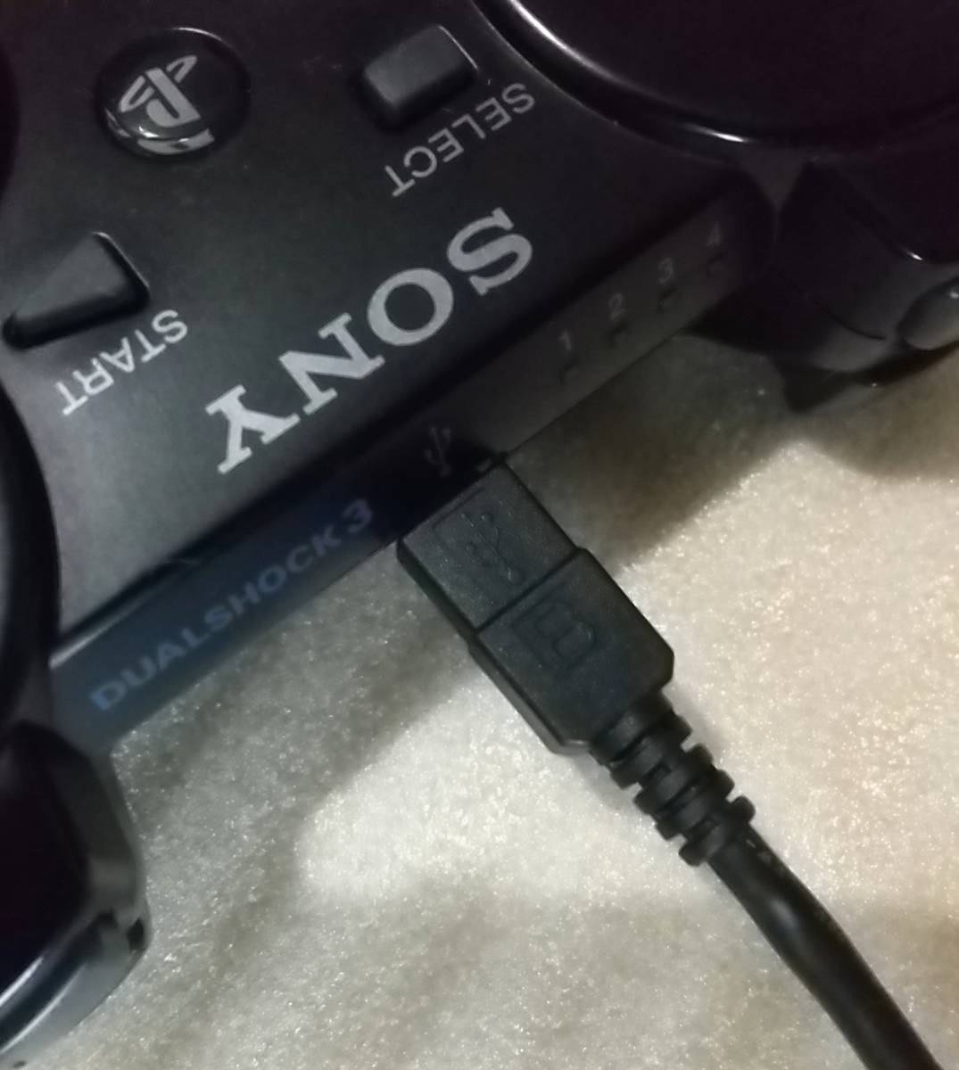PS3 USBコントローラ充電ケーブル