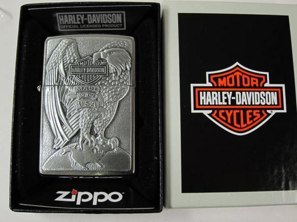 Zippo ハーレー／Harley DavidsonイーグルメタルUSA#200HD231_画像4