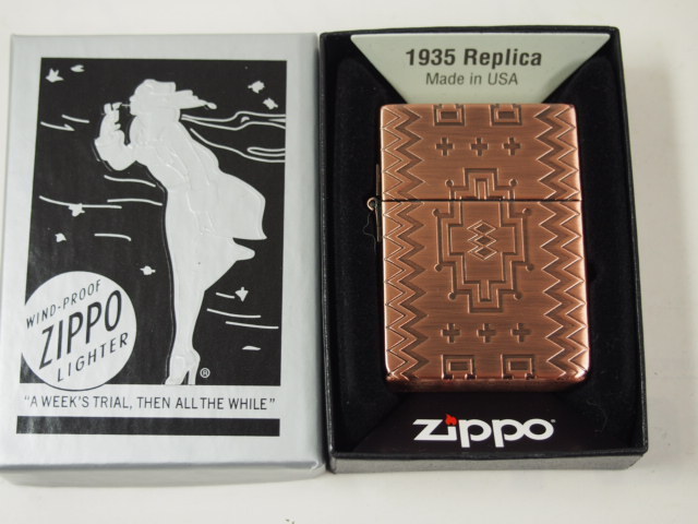 ヤフオク! - Zippo 1935 Native PICP インディアン...