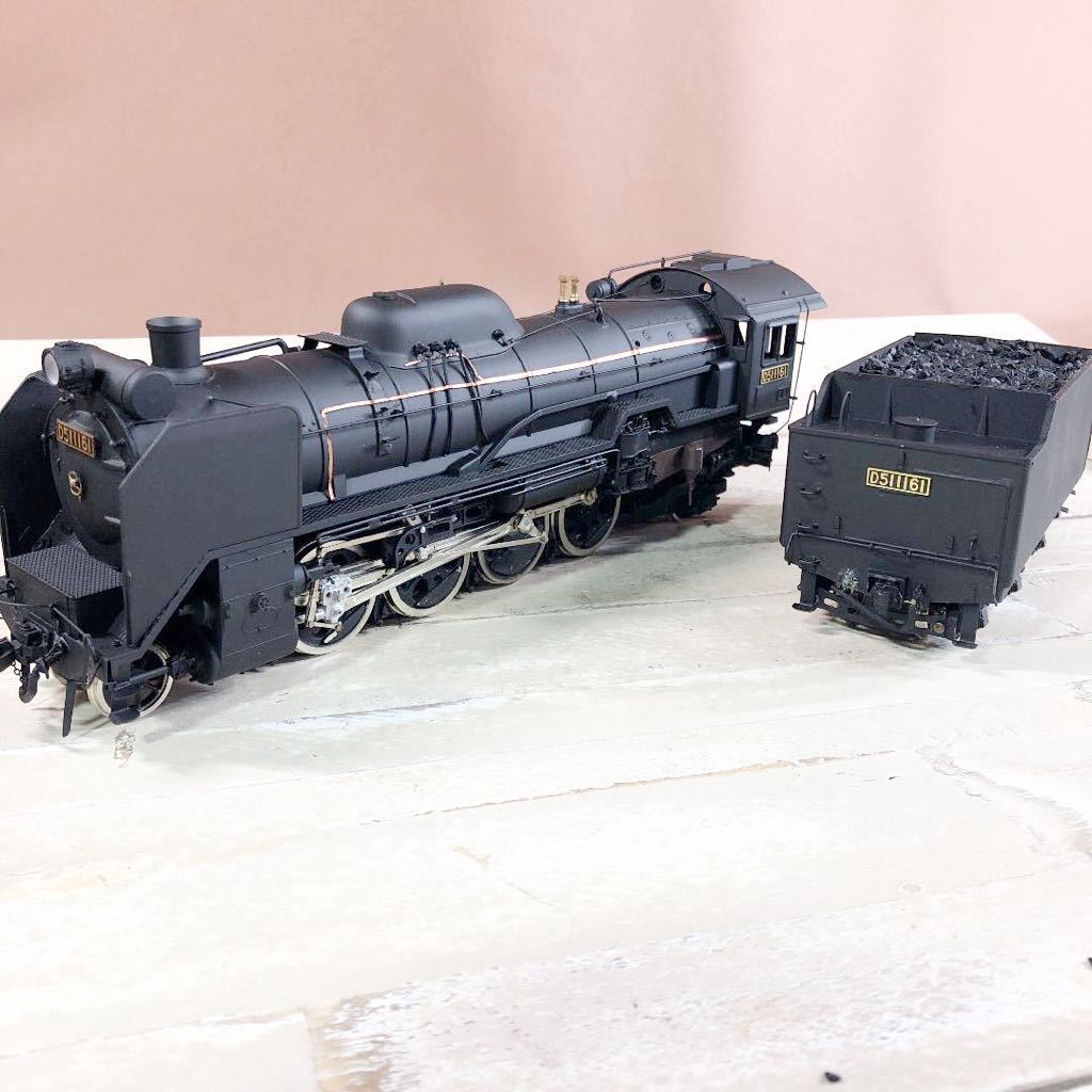 国鉄 蒸気機関車 D51 1/42 機関車と炭水車のセット の商品詳細