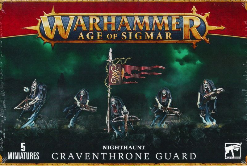 最新作 ナイトホーント 新品 送料無料 クレイヴンスローン・ガード Guard Craventhrone / エイジオヴシグマー ウォーハンマー [91-66] ウォーゲーム