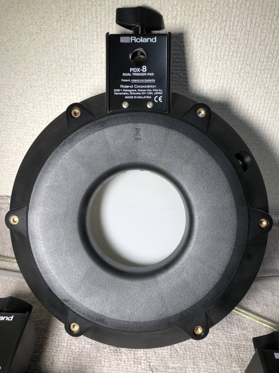 Roland PDX-8 1個 + PDX-6 2個 現行モデル 電子ドラム cohs.jp