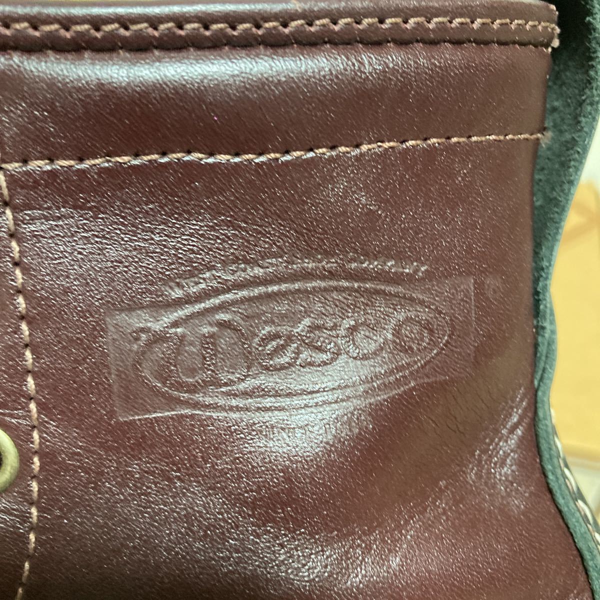 【美品】Wesco Custom Jobmaster ウエスコ カスタムジョブマスター ツートーン ブラック×バーガンディー サイズ9.5EE 27.5cm BKBGD108430_画像7