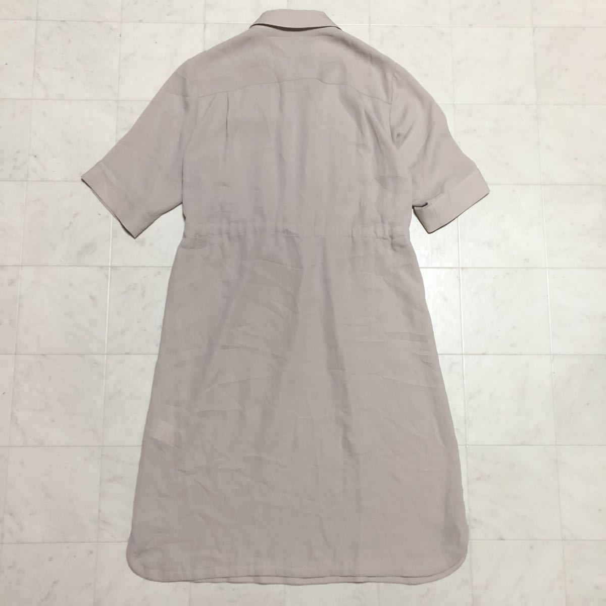 【送料360円】Maker's Shirt メーカーズシャツ 鎌倉シャツ シャツワンピース 半袖 女性用 レディース サイズ11 日本製 bb112の画像2