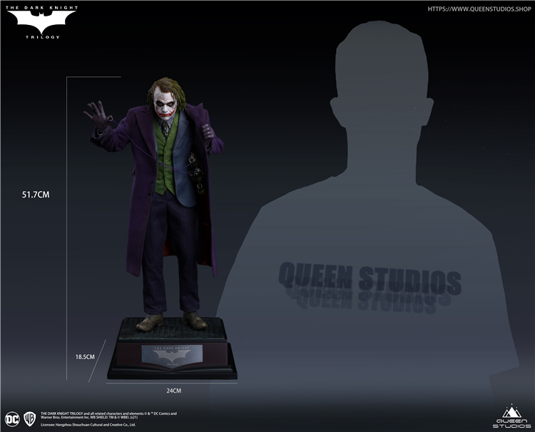 Queen Studios 1/4 Joker стандартный товар новый товар нераспечатанный Queen Studio старт chu- Batman темный Night Rising осмотр ) hot игрушки 