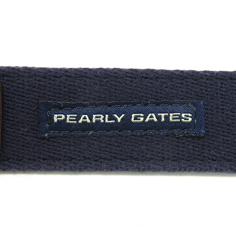 【即決】PEARLY GATES パーリーゲイツ ベルト ネイビー系 [240001640666] ゴルフウェア メンズ_画像6