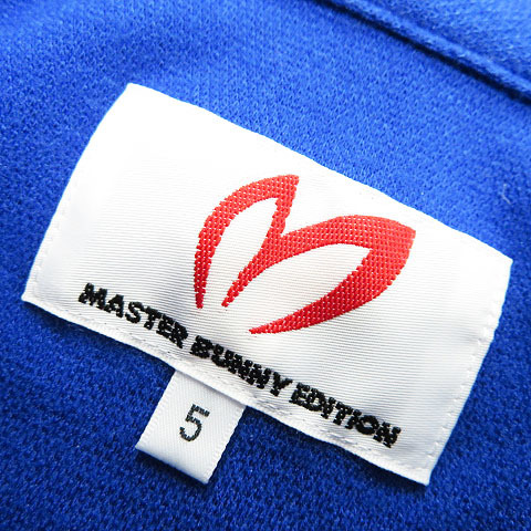 【1円】MASTER BUNNY EDITION マスターバニーエディション 10周年 2020年モデル 半袖 ポロシャツ ブルー系 5 [240001521163] メンズ_画像6