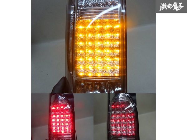 VALENTI ヴァレンティ トヨタ 200系 ハイエース LED テール ライト ランプ レンズ 左右セット 851101L 在庫有 訳有品 棚30-3_画像8
