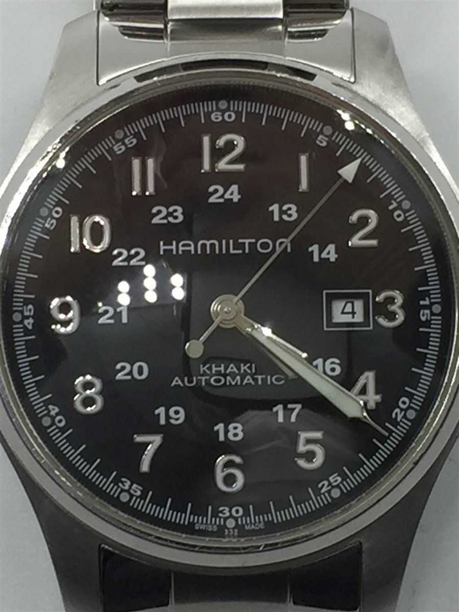 HAMILTON◇KHAKI FIELD AUTOMATIC/自動巻腕時計/アナログ/h706250