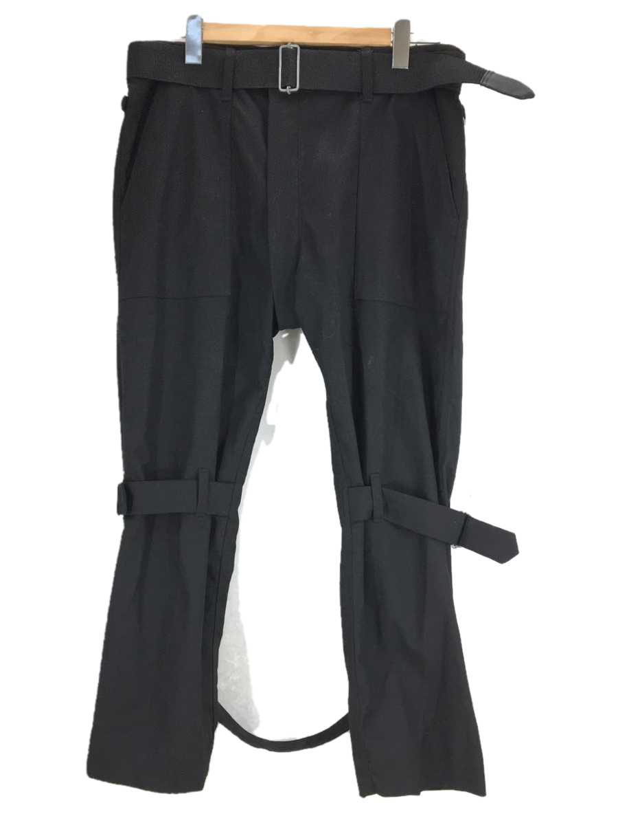 PEEL&LIFT◇BONDAGE TROUSERS/ボトム/L/コットン/BLK/PL19-P008 www