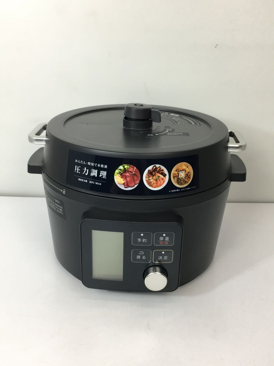 IRIS OHYAMA◇電気調理鍋 KPC-MA4-B 電気圧力鍋 www.gastech.com.tr