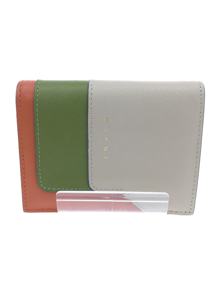 MARNI◇マルニ/2つ折り財布/マルチカラー/無地/レディース/21年モデル