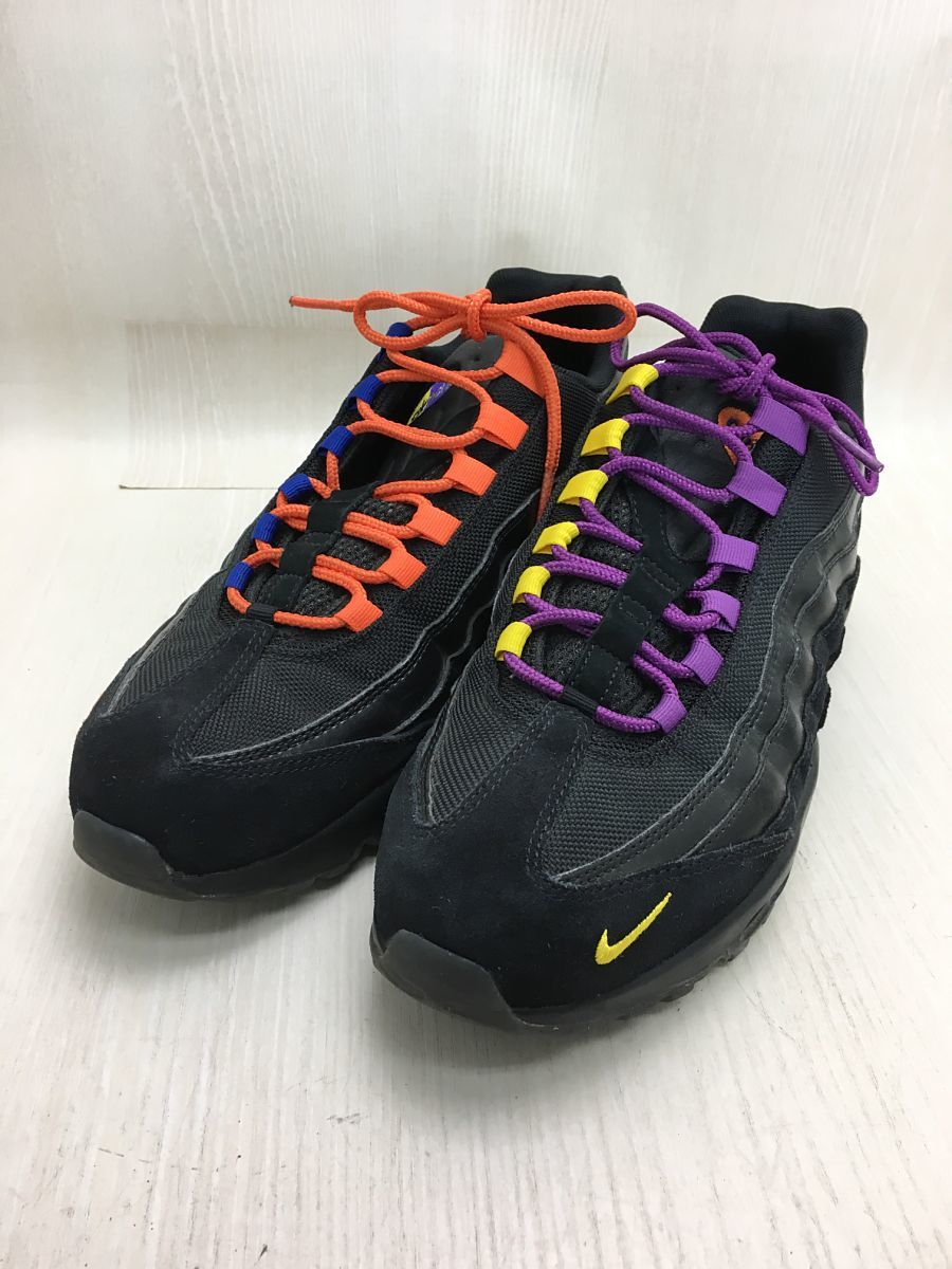 NIKE◇AIR MAX 95 PRM/エアマックスプレミアム/ブラック/AT8505-001