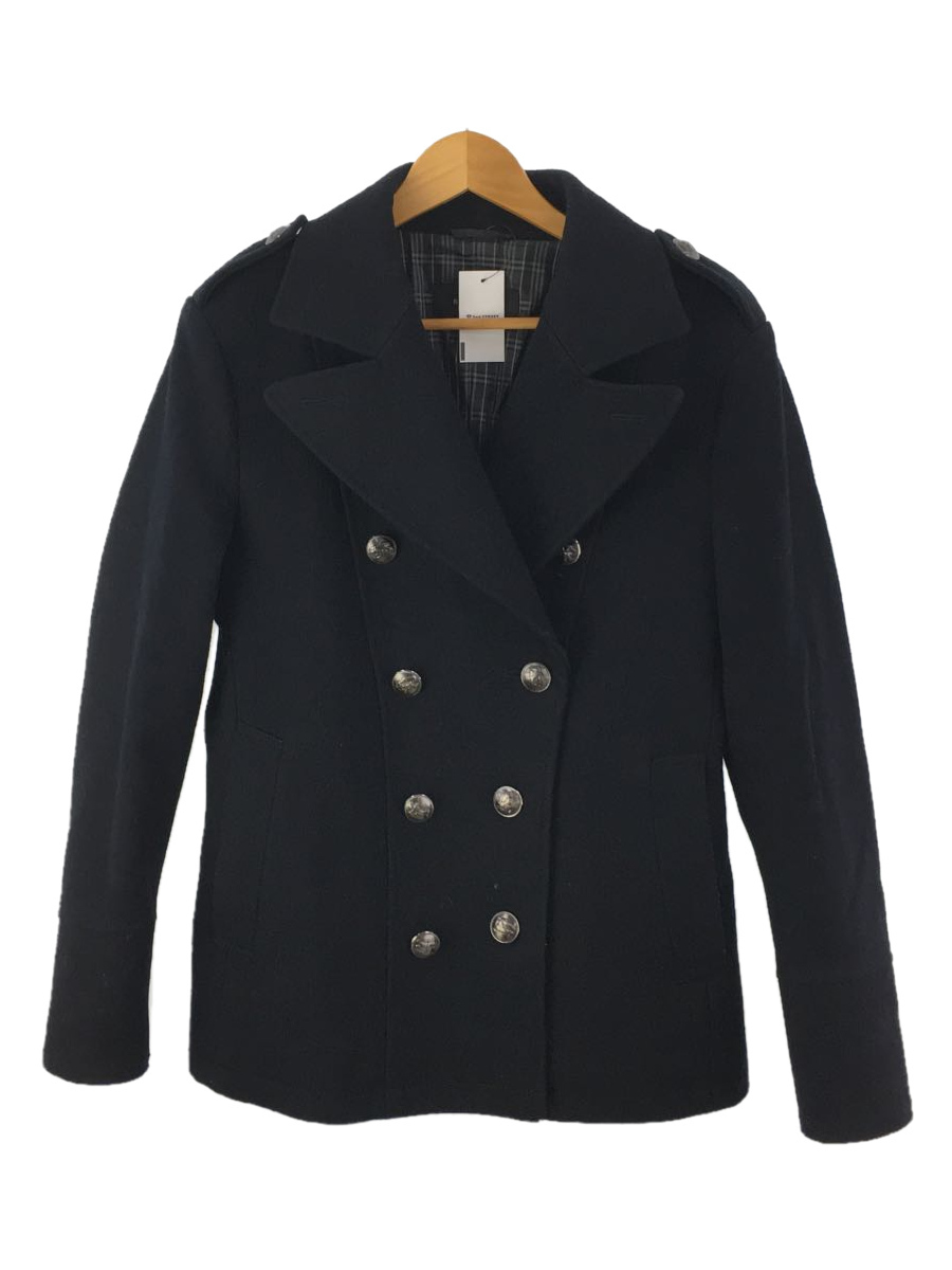 BURBERRY BLACK LABEL◇ピーコート/M/ウール/BLK lbwlawyers.com