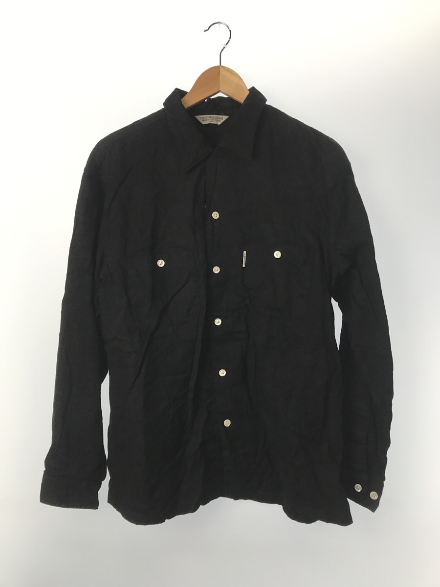 COOTIE◇COOTIE PROUCTIONS 19SS Paisley Open-Neck/長袖シャツ/L