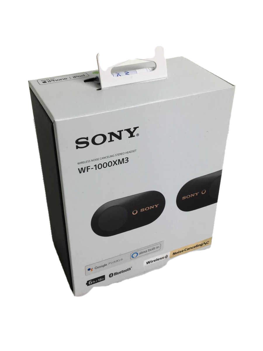 高評価】 あき様専用 sony wf-1000xm3 ブラック 新品未使用の通販 by