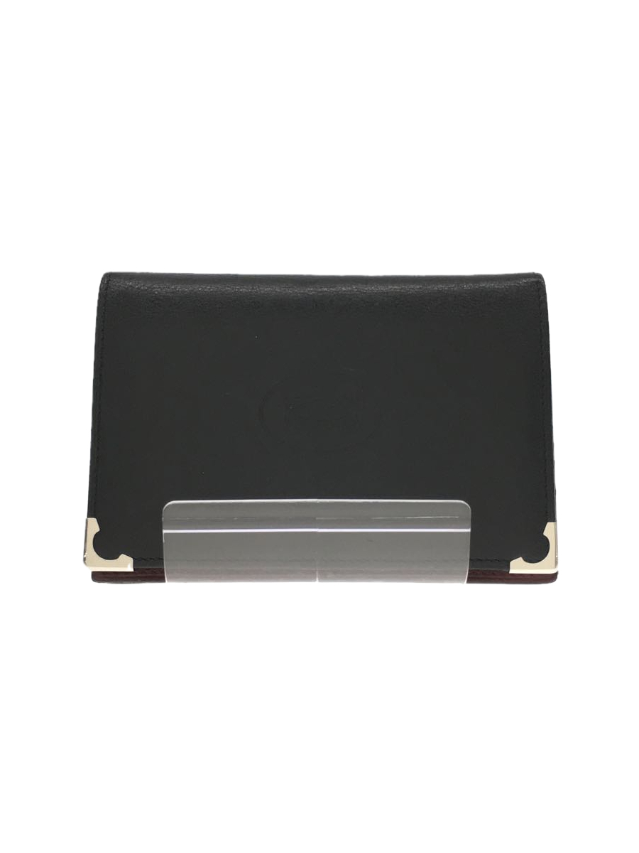 Cartier◇カルティエ/カードケース/レザー/ブラック/ www.erpyme.cl