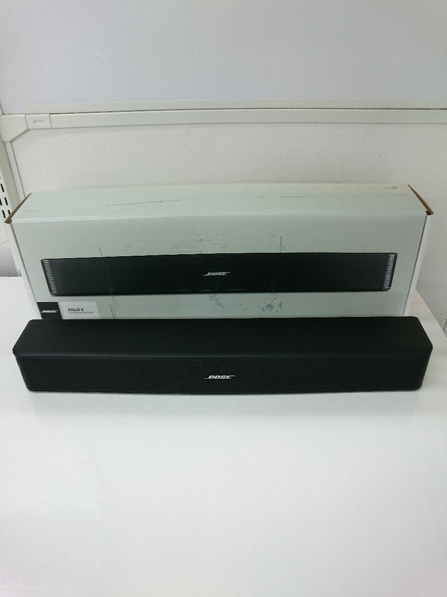 BOSE◇ホームシアタースピーカー Solo 5 TV sound system/ボーズ www