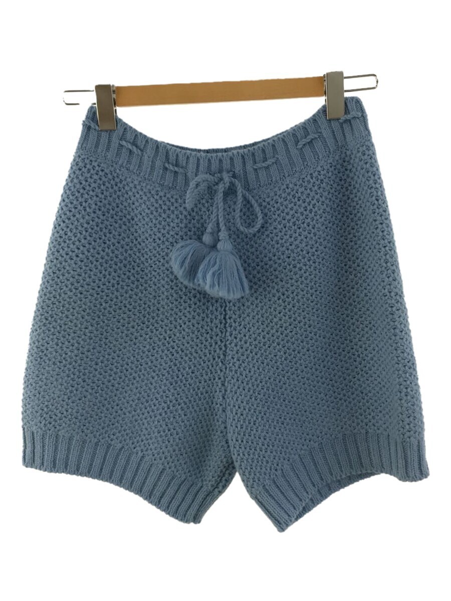GUCCI◇ショートパンツ/S/アルパカ50/ウール50//BLU/487302/ニット