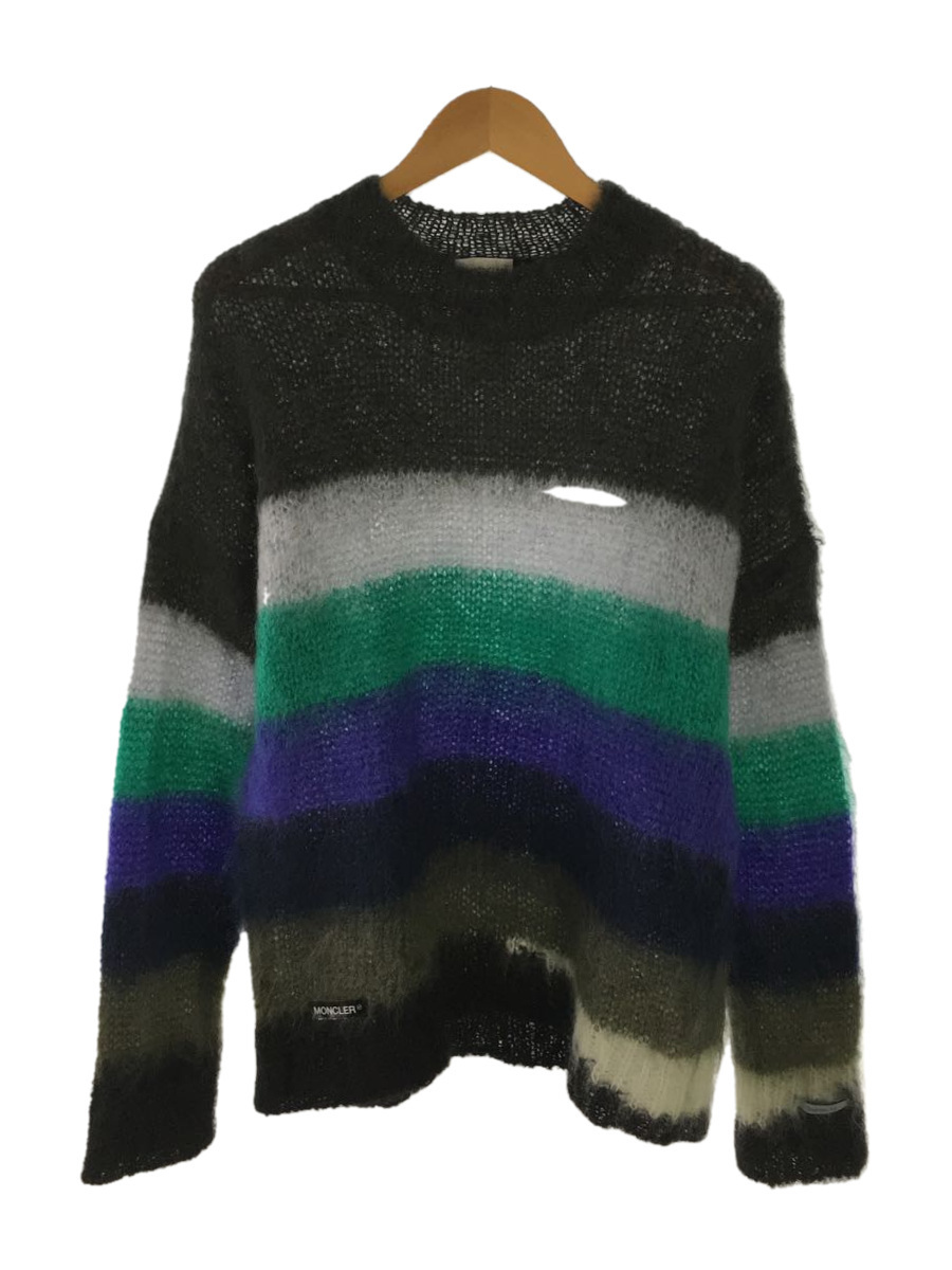 MONCLER◇モヘアニット/7 MONCLER FRGMT HIROSHI FUJIWARA/M/マルチ