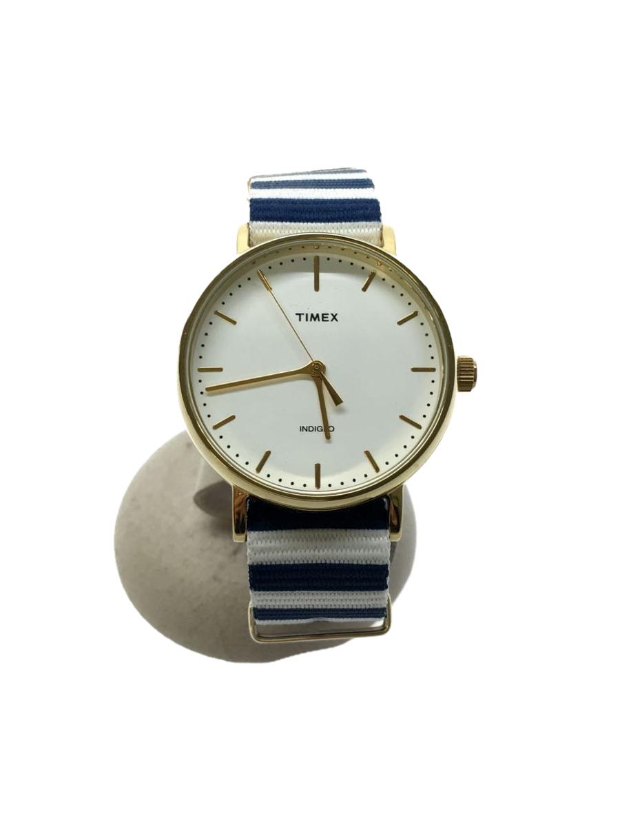 TIMEX◇ウィークエンダーフェアフィールド/クォーツ腕時計/アナログ/WHT/マルチカラー/TW2P91900 TIMEX ウィークエンダーフェアフィールド