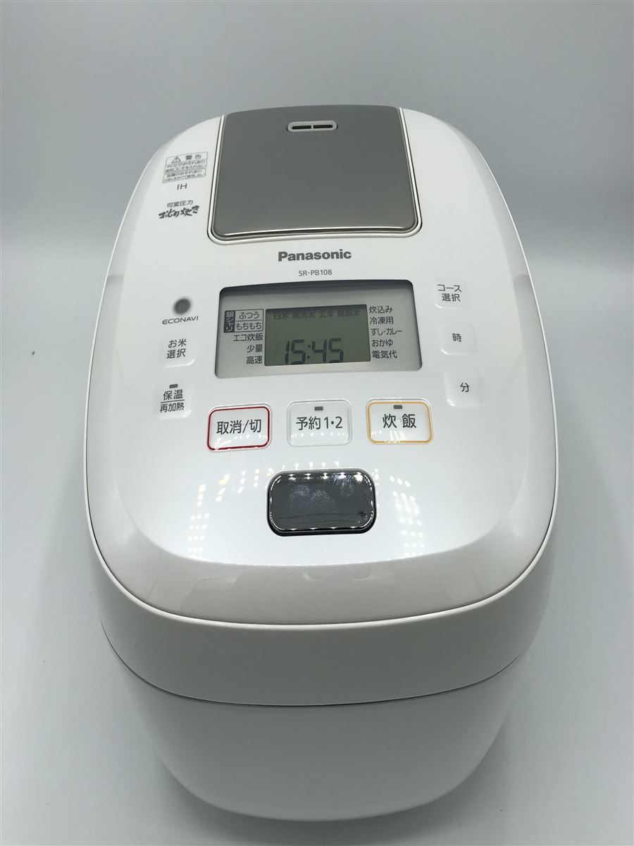 Panasonic◇炊飯器 おどり炊き SR-PB108 | mituti.com.br
