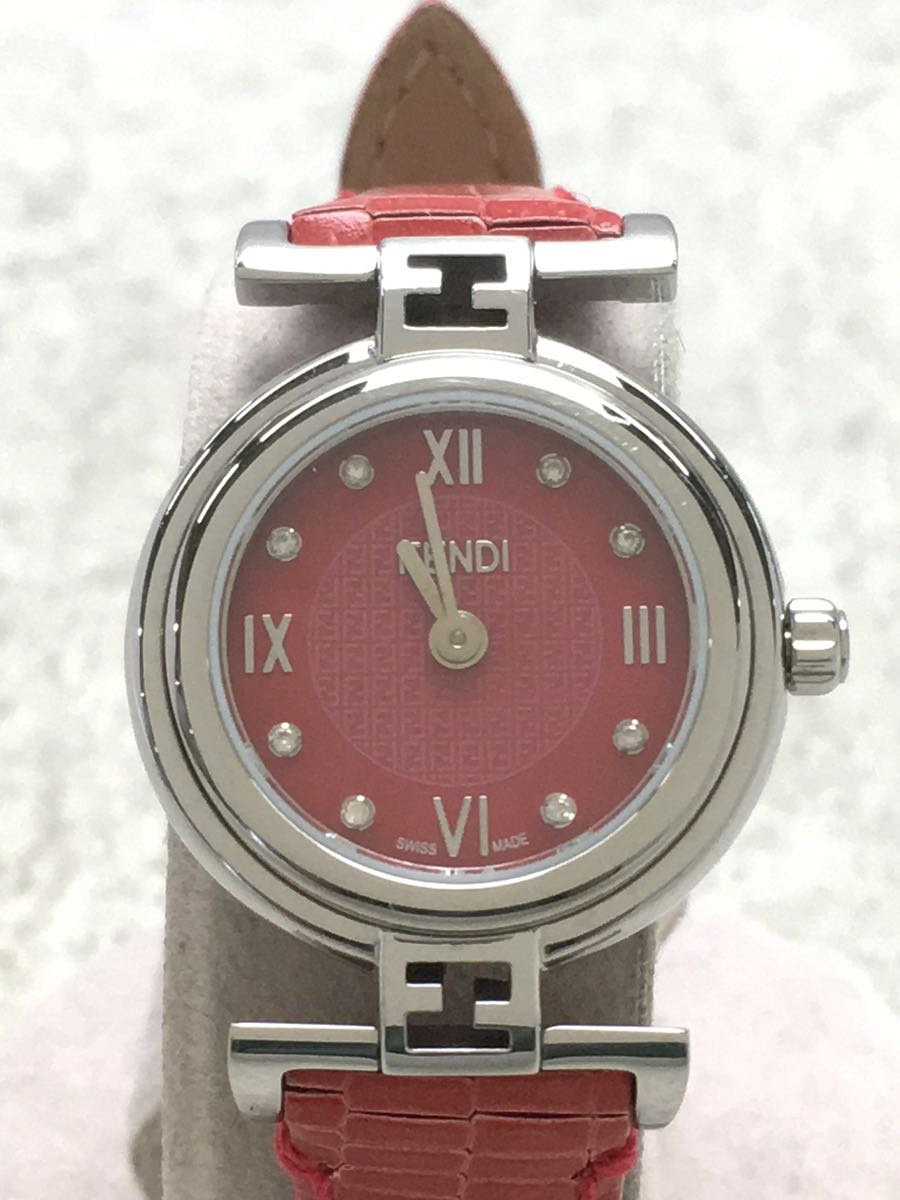 SALE／63%OFF】 FENDI フェンディマニア FFロゴ 2Pダイヤモンド 腕時計
