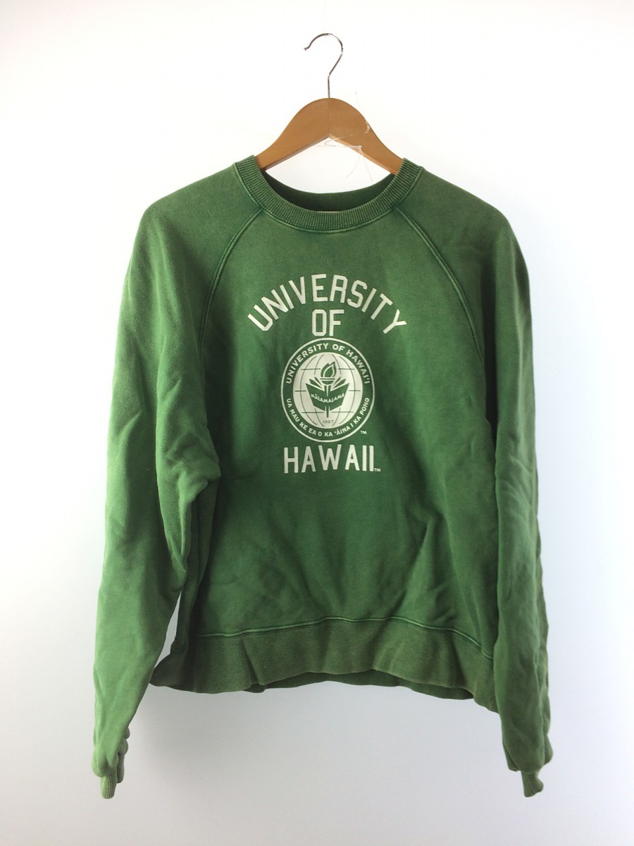 AMERI◇AMERI HAWAII COLLEGE TOP/スウェット/FREE/コットン/GRN