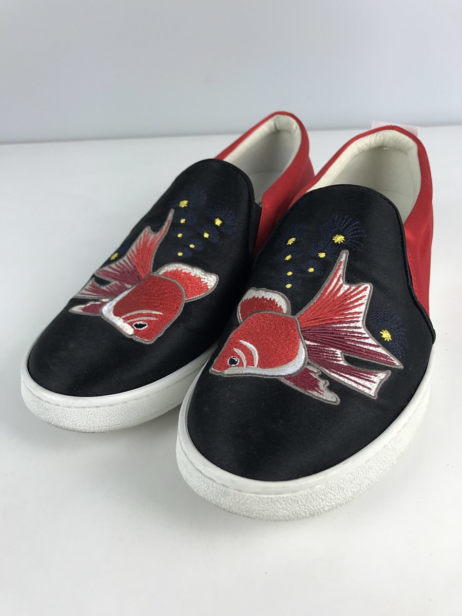 Joshua SANDERS/スリッポンシューズ/41/RED/金魚/10259 balanceados-sa
