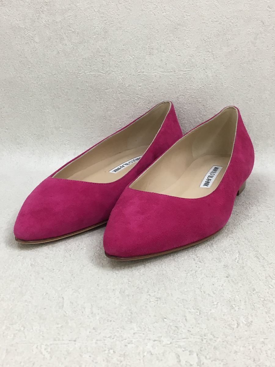 MANOLO BLAHNIK◇フラットパンプス/36/ピンク | www.eko-flor.hr
