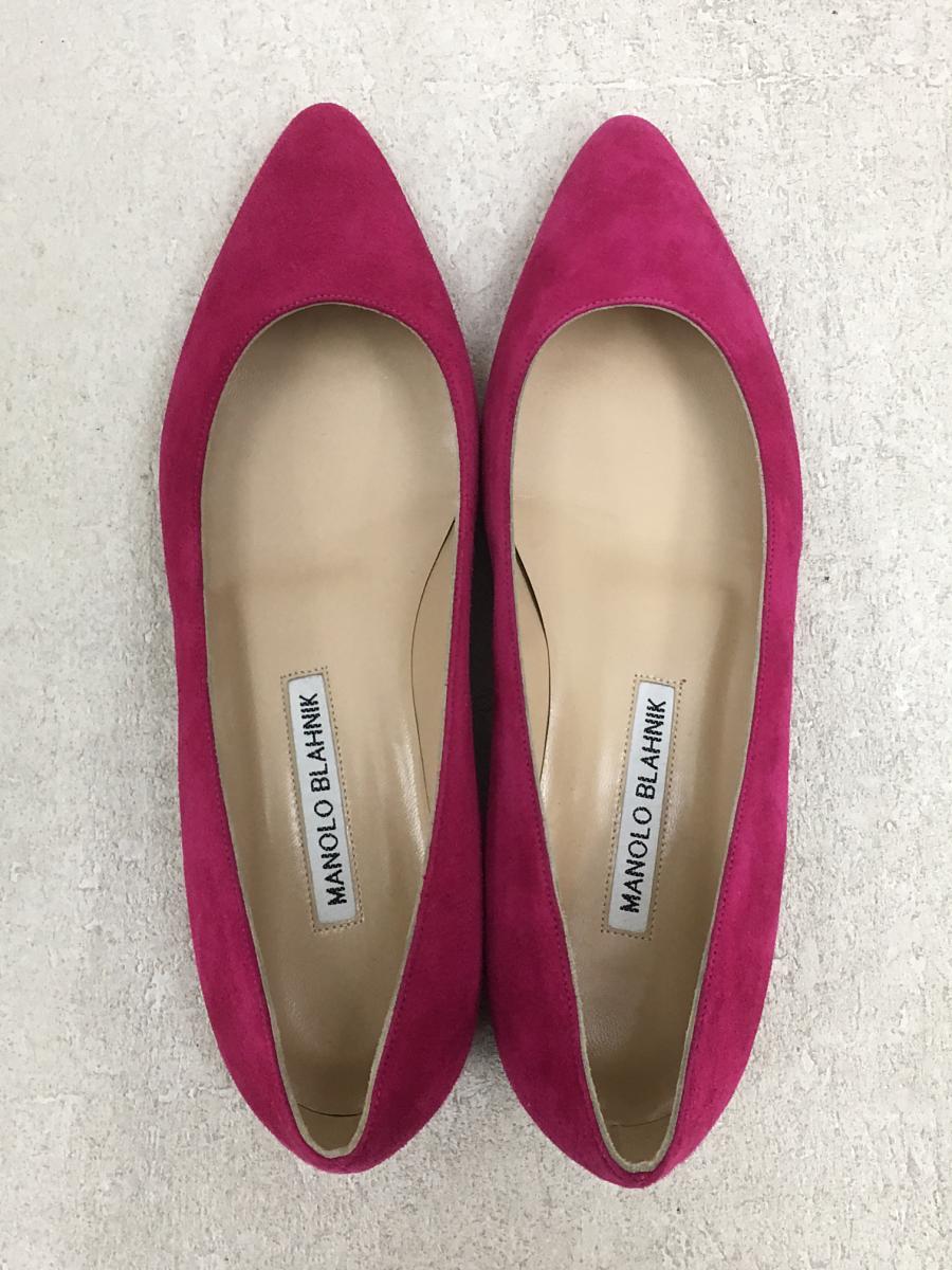 MANOLO BLAHNIK◇フラットパンプス/36/ピンク | www.eko-flor.hr