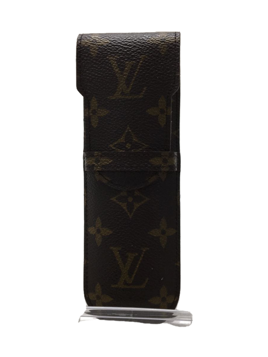 期間限定特価】 LOUIS VUITTON エテュイ スティロ_モノグラム_BRW