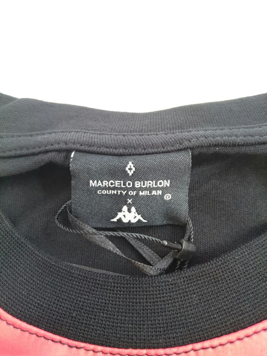MARCELO BURLON COUNTY OF MILAN◇× KAPPA/KAPPA TAPE T/Tシャツ/XL