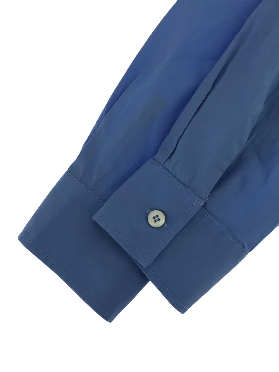 PRADA◇長袖ブラウス/36/コットン/BLU/青/シャツ/長袖シャツ | www