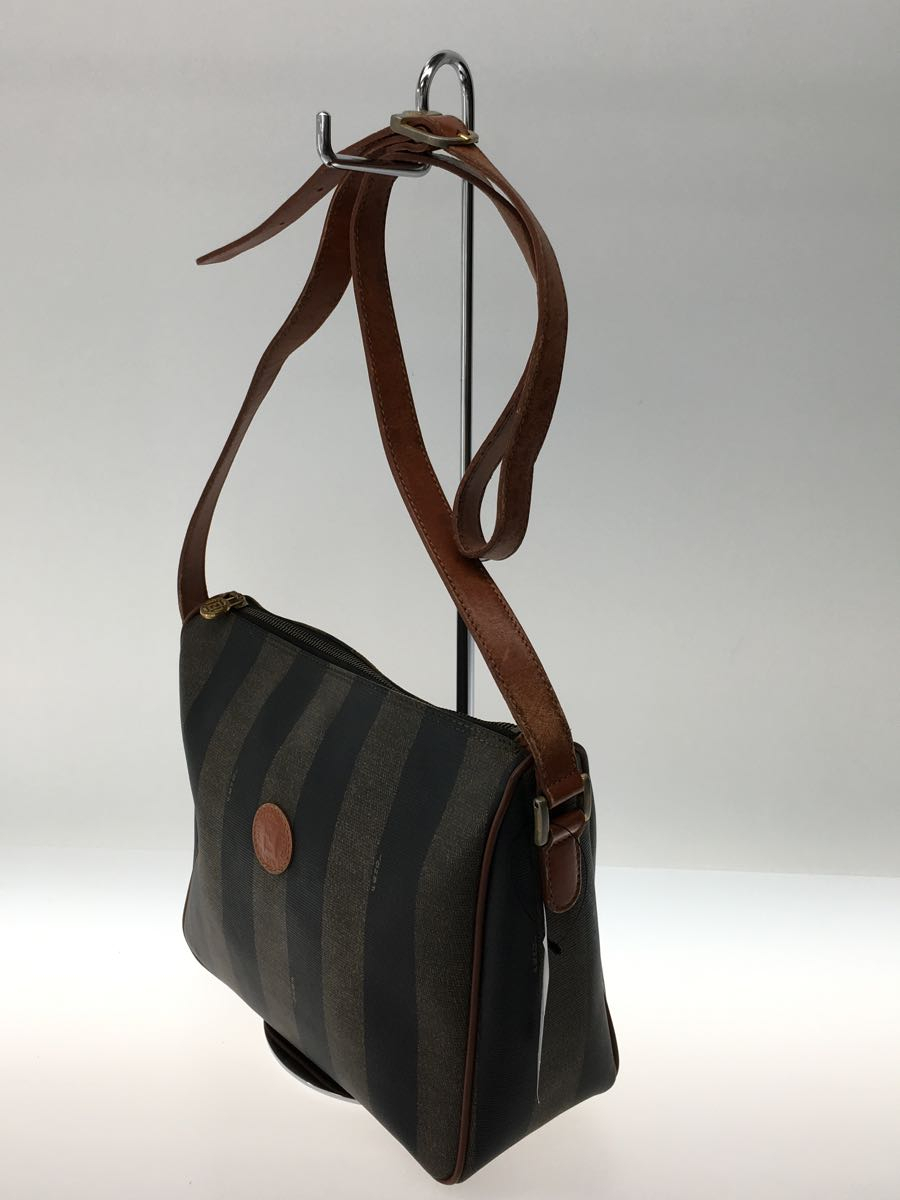 FENDI◇ショルダーバッグ/ペカン/レザー/BRW/ストライプ | mash-motors.nl