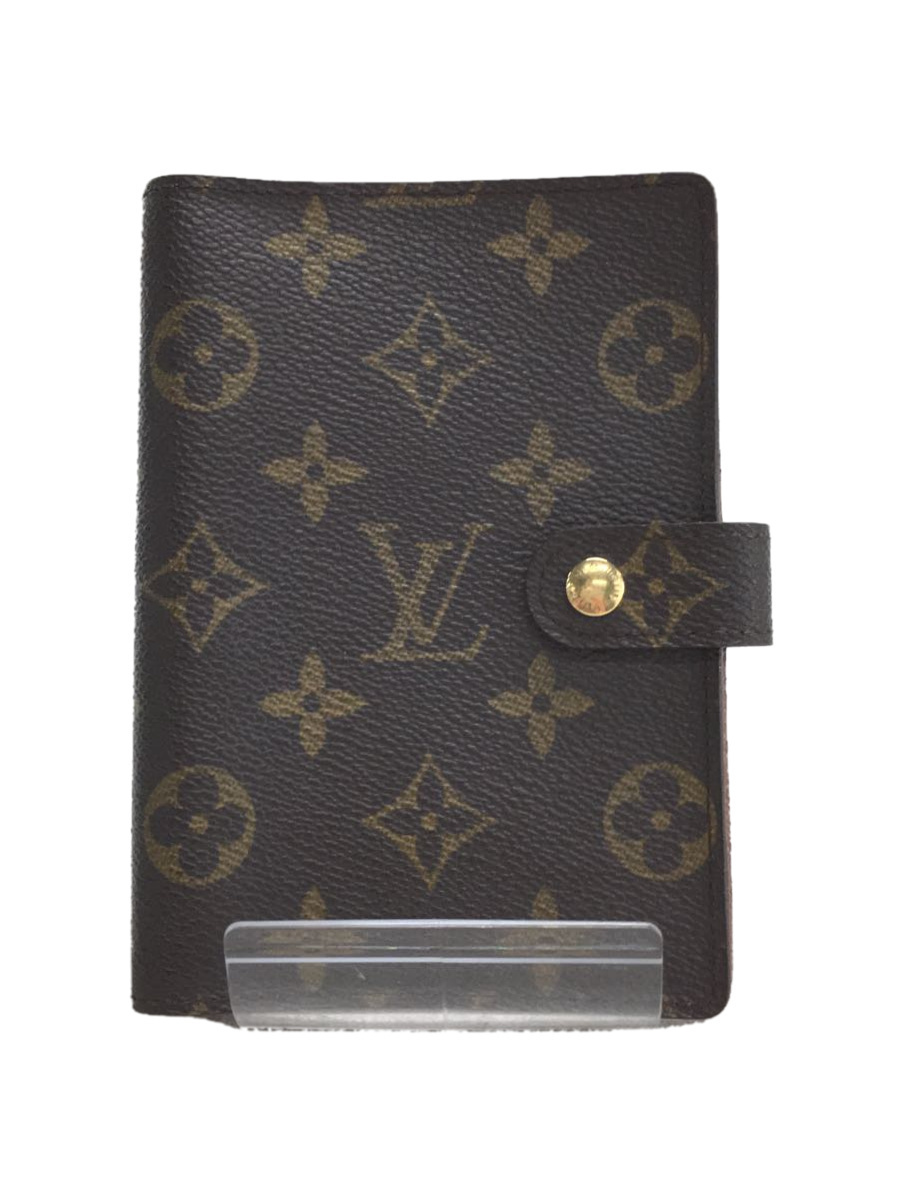 LOUIS VUITTON◇アジェンダPM_モノグラムキャンバス/PVC/BRW www.grupo