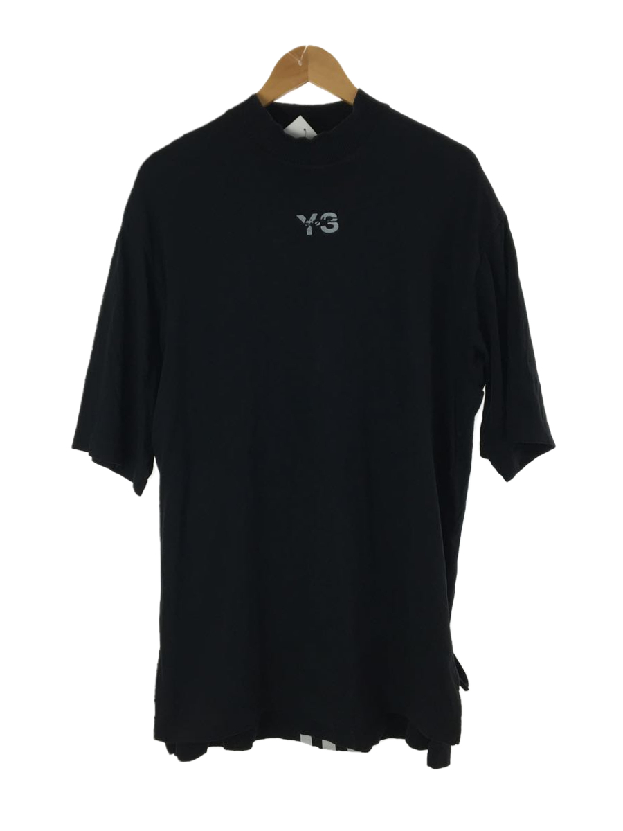 Y-3◇Signature Graphic Tee/Tシャツ/S/コットン/BLK-