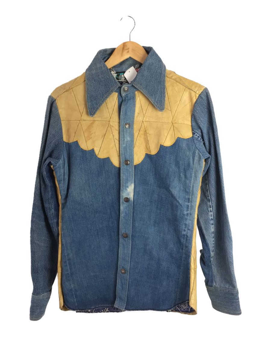 良好品】 70′S Antonio guiseppe 刺繍 デニムシャツジャケット
