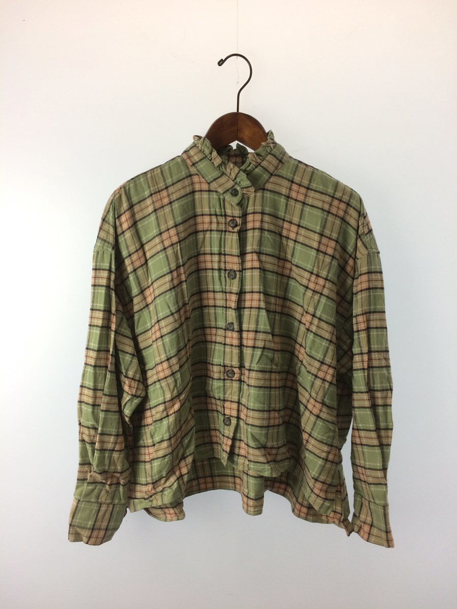 ISABEL MARANT ETOILE◇19AW/コットンチェックオーバーサイズシャツ/19