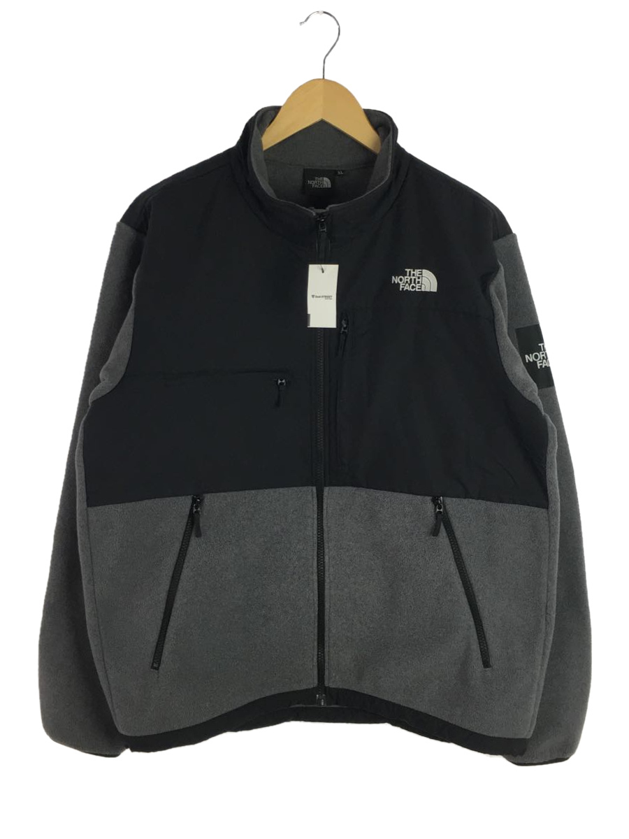 THE NORTH FACE◇DENALI JACKET_デナリジャケット/XL/ポリエステル/GRY