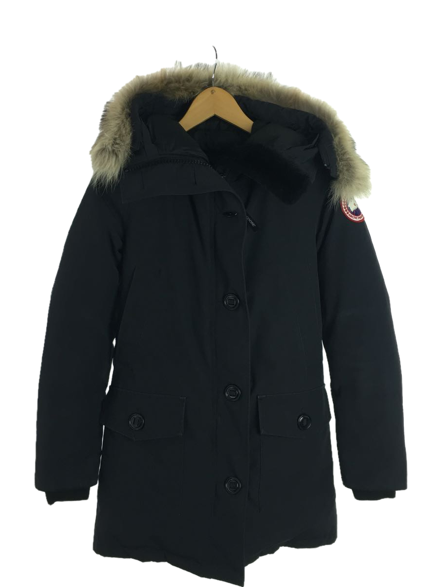 CANADA GOOSE◇BRONTE PARKA/ダウンジャケット/XS/ポリエステル/NVY